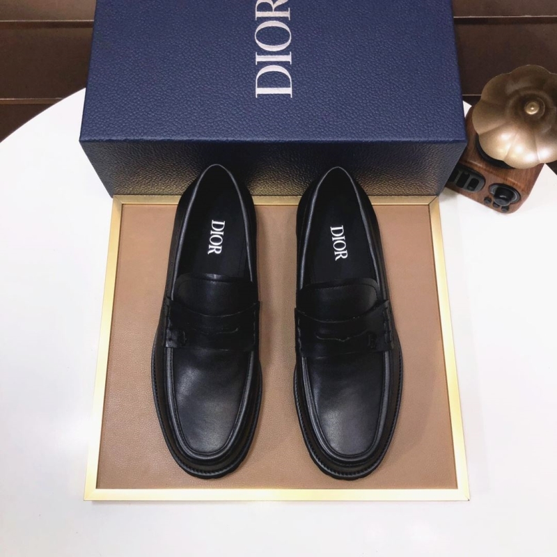 ch**an D*or leather shoes